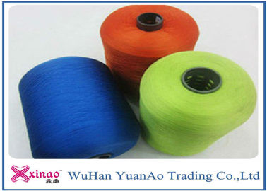 China Spun High Tenacity Polyester Yarn , Colorful High Strength  Spun Yarn for Sewing supplier
