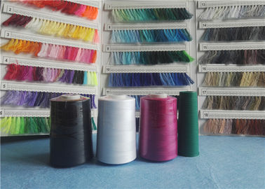 China Dyed 40/2 TFO / Ring Spun Polyester Yarn Spun Polyester Sewing Thread supplier