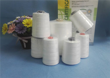 China Eco - Friendly Raw White 100% Spun Polyester Yarn 10S/2 10S/ For Bag Closing supplier
