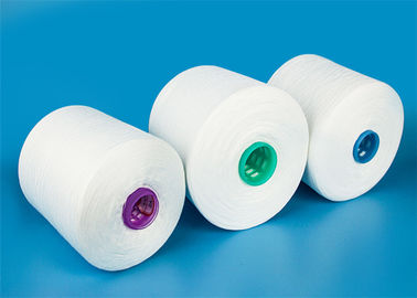 China Dyeable 100% Virgin T-shirt Polyester Yarn Spun Polyester Sewing Thread supplier