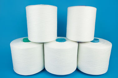 40/2 Raw White Virgin Spun Polyester Yarn Twisted Yarn on Plastic Cone 