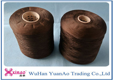 China Bright Virgin Wholesale 100 pct Polyester Colored Yarn For Sewing Thread supplier