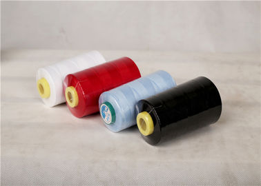 China Black Red Blue Spun Polyester Sewing Thread 40/2 20/2 High Strength supplier