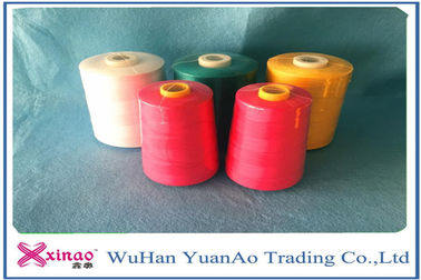 China Dyed Pattern Polyester Sewing Thread For Garment Sewing , TFO / Ring Spun Type supplier