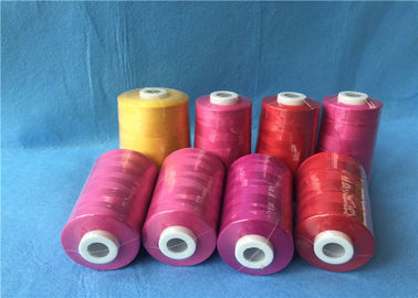 China Industrial Multi Colored Sewing Thread / Polyester Thread Low Shrinkage supplier