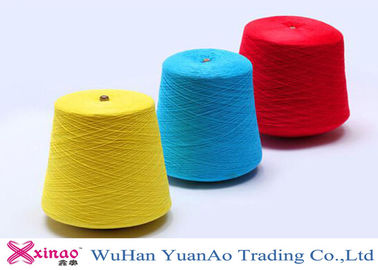 China Ring Spun Polyester Yarn For Sewing Thread , Custom Colorful Polyester Thread Wholesale supplier