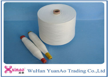 Spun Polyester TFO Yarn For Sewing , Polyester Weaving Yarn 20/3 30/2 40/2 50/3 60/3 