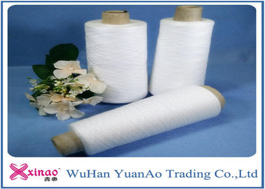 China Ring Spun 100% Polyester Raw White Yarn 50/2 Raw white Coat Sewing Thread supplier