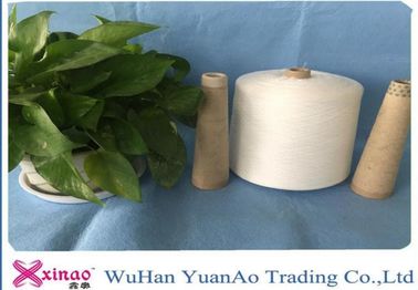 China OEKO Certification Bright 100 Ring Spun Polyester Yarn With Paper Cone , 60/2 / 60/3 Type supplier