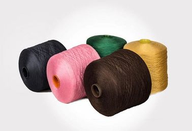 China 30s / 1 Dyed Polyester Yarn , Spun Polyester Thread for hand knitting supplier