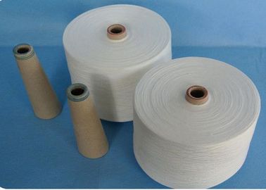 China 30S 100% Ring Spun Polyester Core Spun Yarn for Knitting , TFO Industrial Thread for Sewing supplier