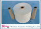 High Tenacity Ring Spun Polyester Yarn / 100% Polyester Ring Twist Yarn Raw White supplier