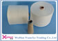 Raw White Virgin 100 Polyester Yarn Z Twist Good Evenness for Sewing supplier