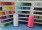 Dyed 100% Polyester Yarn , Spun Polyester Yarn 40s / 2 On Plastic Tube supplier