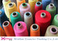 100% Polyester  Ring Spun / TFO Yarn High Tenacity Polyester Yarn On Plastic Cone supplier