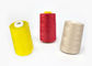 Dyed Pattern Polyester Sewing Thread For Garment Sewing , TFO / Ring Spun Type supplier