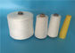 Raw White Bright Pure Polyester TFO Spun Yarn with Knotless and Hairless supplier