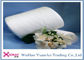 Raw White Polyester Core Spun Yarn , Recycled 100% Spun Polyester Sewing Thread supplier