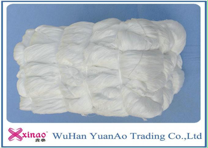 Strong TFO Hank Yarn / 100% Spun Polyester Yarn Anti-Bacteria and Anti-Pilling