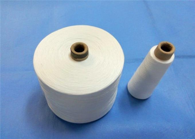 40/2 1.67KGS Spun Polyester Thread for Sewing Thread , Raw White Yarn ON Paper Cone