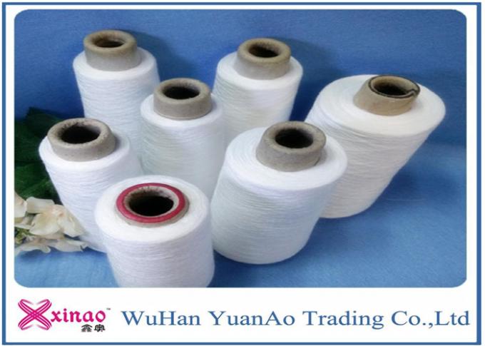 402 High Tenacity  Raw white Polyester Kitting Spun Yarns with 100% Polyester Yizheng Fiber