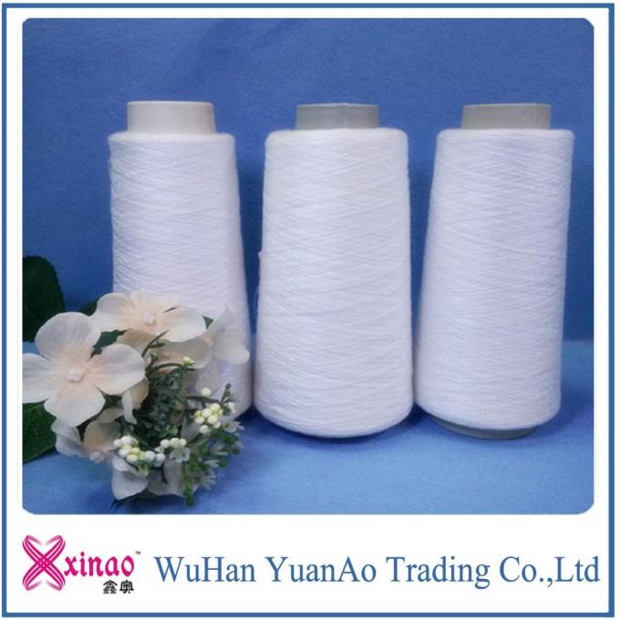 Recycled High Tenacity Ring Spun Polyester Yarn Manufacturing Process 1.33D * 38mm