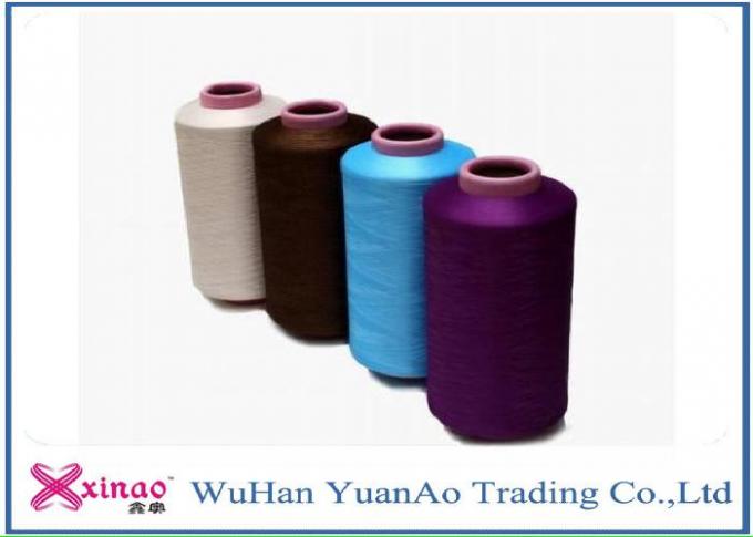 Polyester Draw Textured Yarn / 100% Polyester Yarns for Sewing Blanket or Carpet