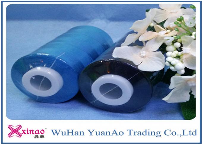 Custom Raw White High Tenacity Polyester Yarn 40/2 100% Polyester Sewing Threads