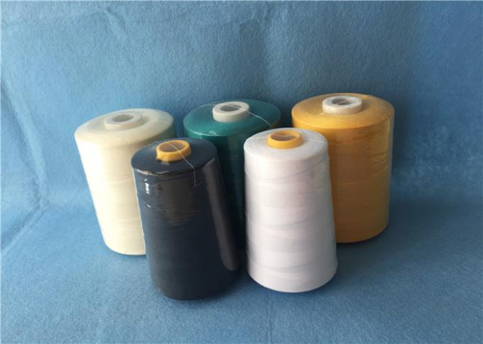 Raw / Black 40s/2 100 spun Polyester Sewing Thread for quilting , CE certification