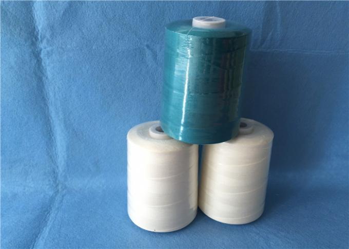 Free sample industrial sewing machine thread for clothes / bags , white Color