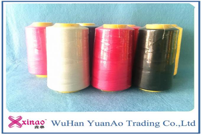 Industrial Virgin 100 Core Spun Polyester Sewing Thread For Garment / Shoes , CE Certificate