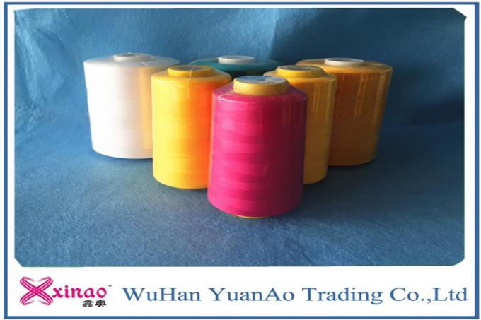 3000Y 4000Y 5000Y Multi Colored Threads For Sewing / Heavy Duty Polyester Thread