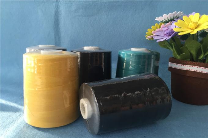 Industrial 100% Polyester Sewing Thread 40/2 5000m With High Strenth , Eco Friendly