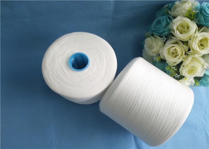 High Strength Dyeing Tube Spun Polyester Yarn , 1.25kg per Cone