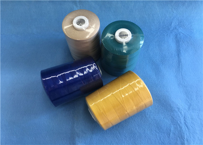 100 Polyester Spun Sewing Thread for Jeans , Free Sample Offered Core Spun Thread