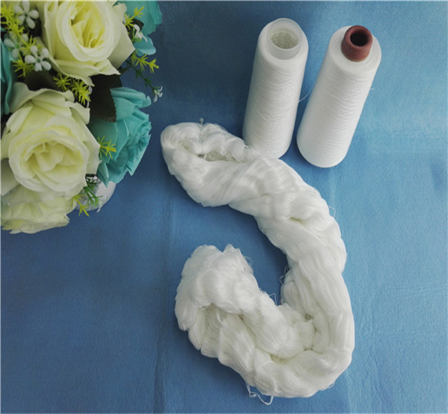 Raw 100% Polyester Spun Yarn for Sewing Threads with High Strength