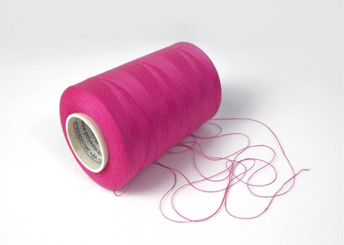 Polyester Sewing Thread , Polyester Spun Yarn 10/3 12/4 20/2 Bag Closing Thread