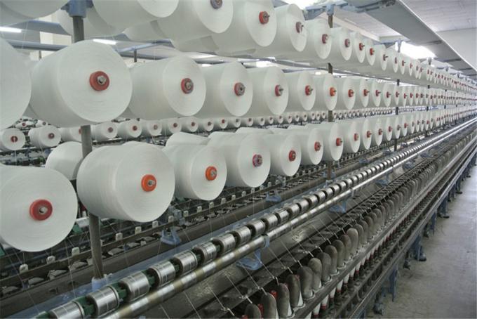 100% Polyester Hank Yarn 40/2 50/3 High Tenacity Raw White Sewing Use