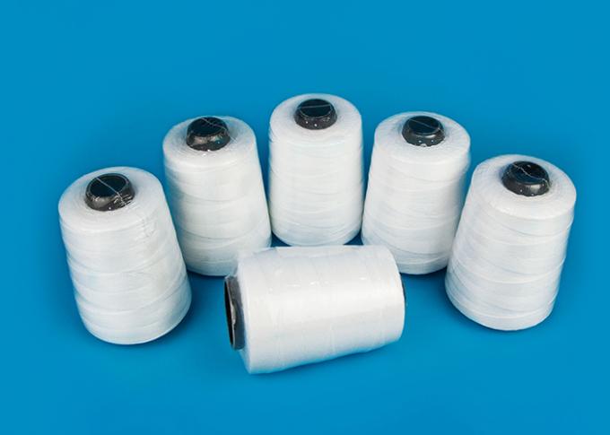 TOP 1 Raw White 100% Polyester Yarn Bag Closing Thread 12 / 5 Wholesale