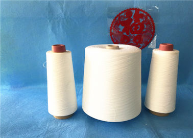 Eco - Friendly 100 Polyester Ring Spun Yarn 20/2 20/3 For Weaving / Knitting 