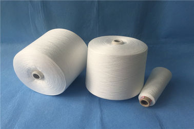 Semi Dull 50/3 Recycled Polyester Yarn For Sewing Thread With Paper Cone