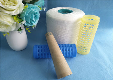 Cina High Strength Dyeing Tube Spun Polyester Benang, 1.25kg per Cone pemasok