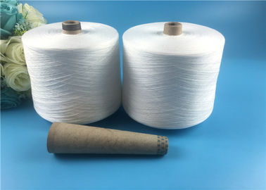 High Tenacity Spun Polyester Yarn Knotless Low Elongation With TFO / Ring Twist Technics