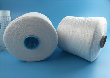 Virgin Raw White 40s/2 Spun Polyester Yarn on Dyeing Plastic Cone