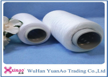 ด้ายเย็บผ้าโพลีเอสเตอร์ Undyed บริสุทธิ์สำหรับเสื้อผ้าเย็บผ้า 30/1 Z Twist