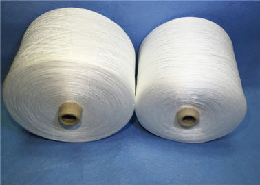 Fil Kontless de haute résistance blanc cru tourné par anneau de polyester tourné par cône de papier