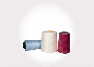 Low Shrinkage Polyester Thread For Sewing Machine Bright Dyed Color AAA Grade