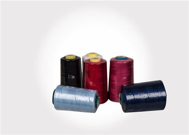 Colored 100 Percent Spun Polyester Sewing Thread 20/2 20/3 With Bright Fiber