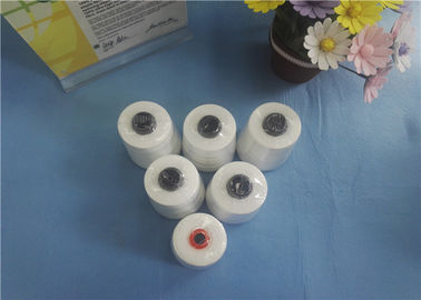 High Strength Spun Polyester Thread For Sewing Raw White Good Elasticity