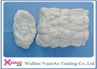 China 100% Spun Polyester Colored Yarn / Polyester Sewing Thread Ring Spun / TFO Type supplier